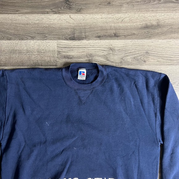 VTG Fresno State University Sweatshirt Mens XL California Distressed Made in USA - Picture 2 of 15